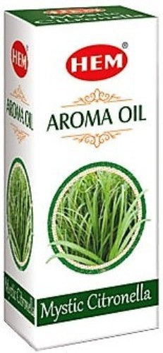 Aroma Oil - Mystic Citronella: premium essential oil for relaxation and natural insect repellent, perfect for diffusers or candles.