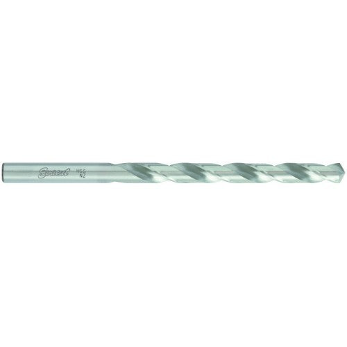 High-speed steel 5/16" drill bit for precise, durable drilling in wood, metal, and plastics; right-hand cutting design.