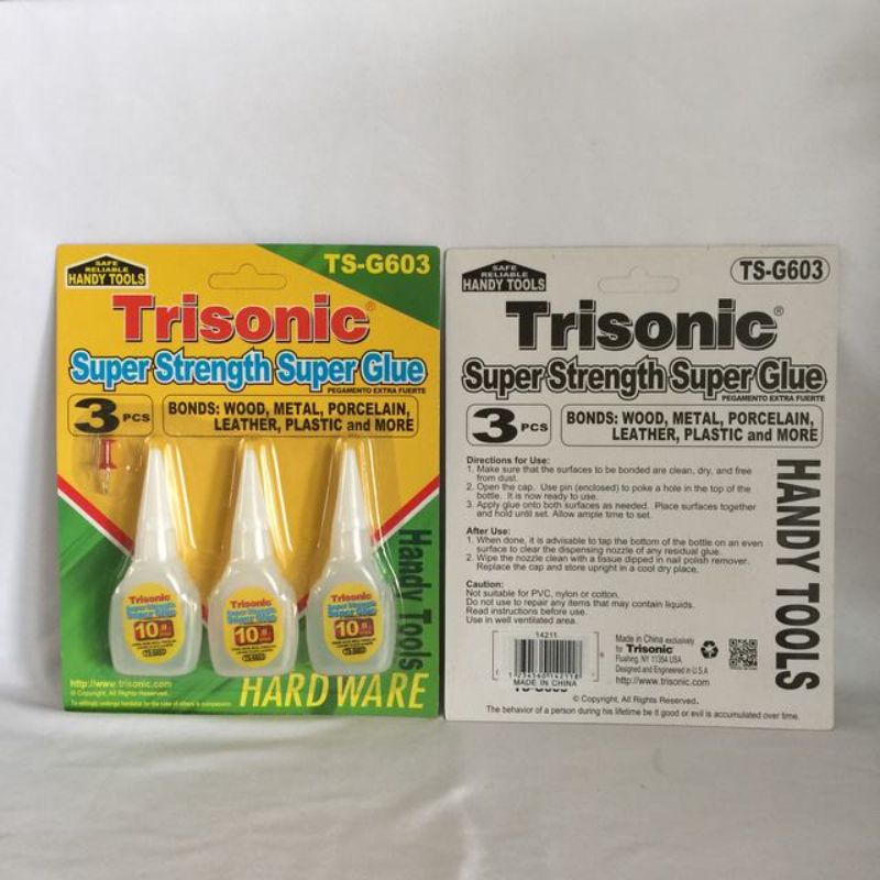 Premium 30g glue in a 12-pack for strong bonds on wood, metal, porcelain, leather, and plastic, ideal for crafts and repairs.