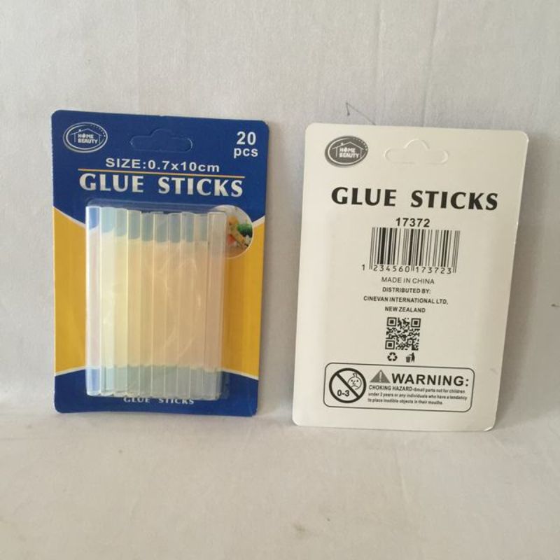Premium 0.7 x 10cm glue sticks in 12 packs, ideal for crafting and school projects with mess-free application.