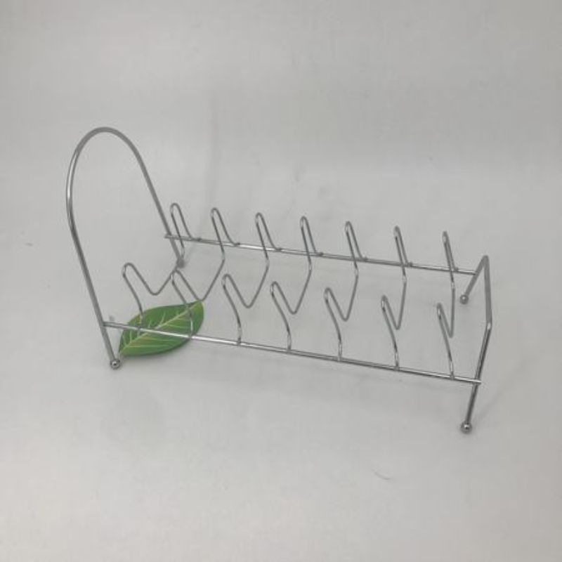 Sturdy set of 12 plates racks for efficient kitchen organization, maximizing storage while keeping dinnerware easily accessible.