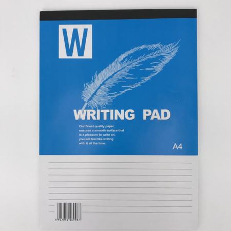 A set of 10 A4 writing pads with smooth paper, perfect for notes, sketches, and creative expression.