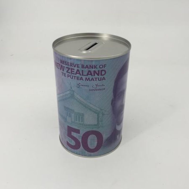 Set of 6 realistic fifty dollar faux bills for teaching kids money management and enhancing educational activities.