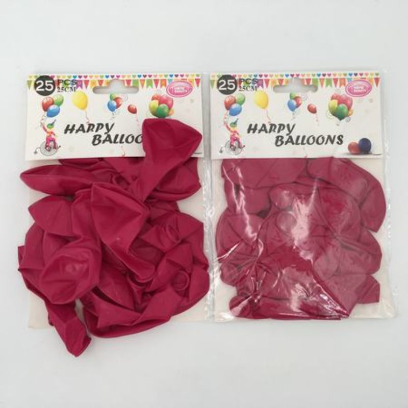 Matte rose balloons, 10 inches, 300 pcs, perfect for elegant celebrations and versatile decor.