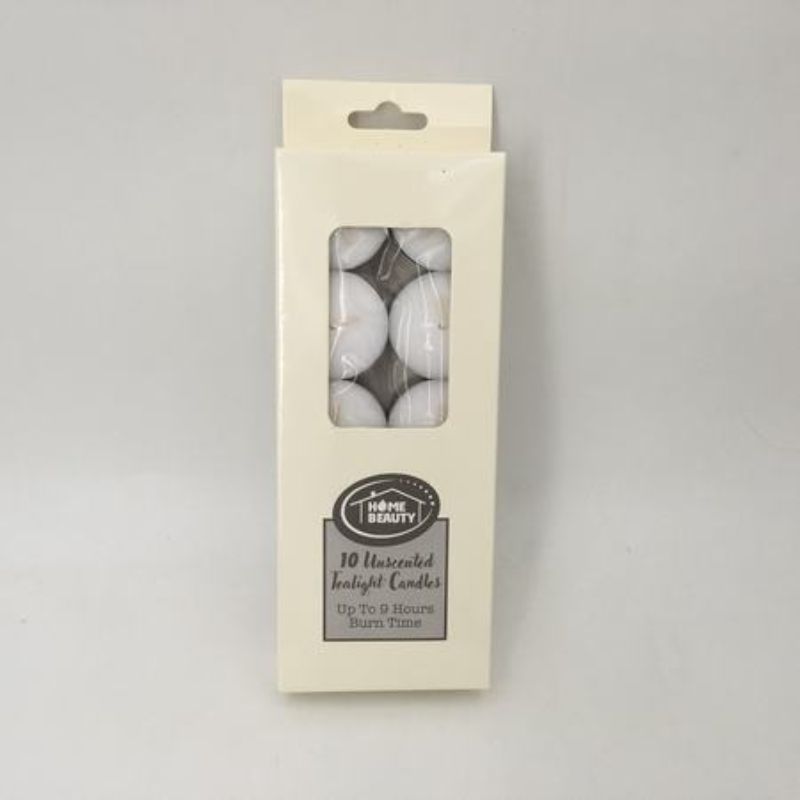 Tealight candles in teal, burning for 9 hours; perfect for creating cozy ambiance at home or special events.