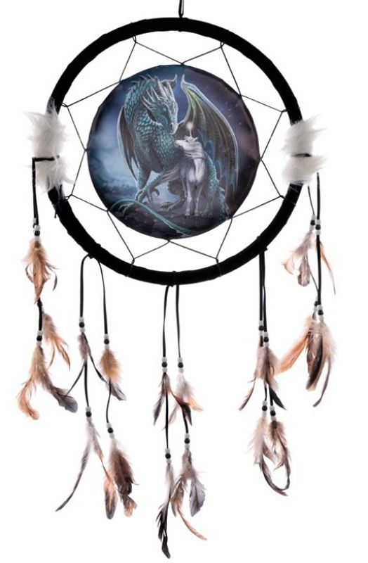 Dreamcatcher by Lisa Parker, 33cm, intricately woven, protects against negativity, enhances decor, and promotes tranquility.