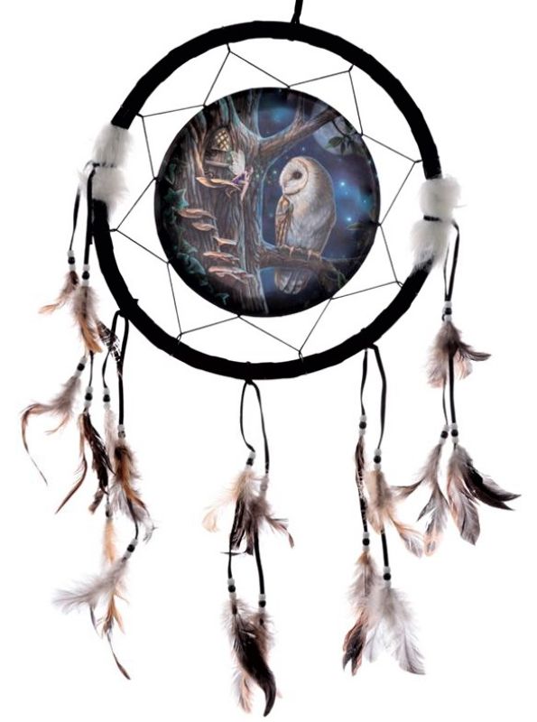 Intricately designed 33cm dreamcatcher by LISA PARKER, perfect for adding whimsy and dream protection to any space.