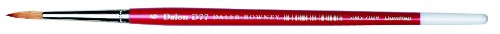 Dalon SD77 Brush No.6, a versatile artist brush for watercolours and acrylics, mimics sable hair for precise detailing and blending.