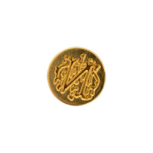 Ceramic mini seal set with red wax stick, ideal for elegant lettering and personalized impressions on invitations and packages.