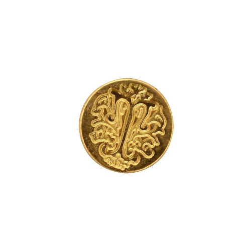 Elegant sealing wax set featuring a ceramic mini seal and vibrant red wax, perfect for crafting unique impressions.