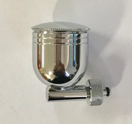 Sparmax AC7CC Artlogic 1/4oz Metal Cup, a durable, lightweight airbrush accessory for precise paint application.