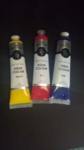 Premium 75ml purple body paint for vibrant face and body art, safe, easy to apply, and quick to wash off.