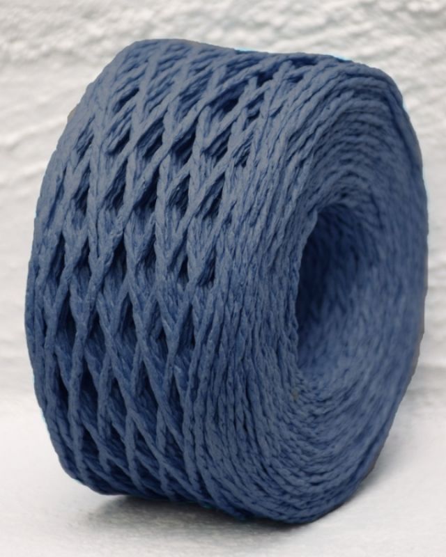Navy Paper Twine, 2mm x 100m, perfect for eco-friendly crafting, gift wrapping, and adding a rustic touch to decor.