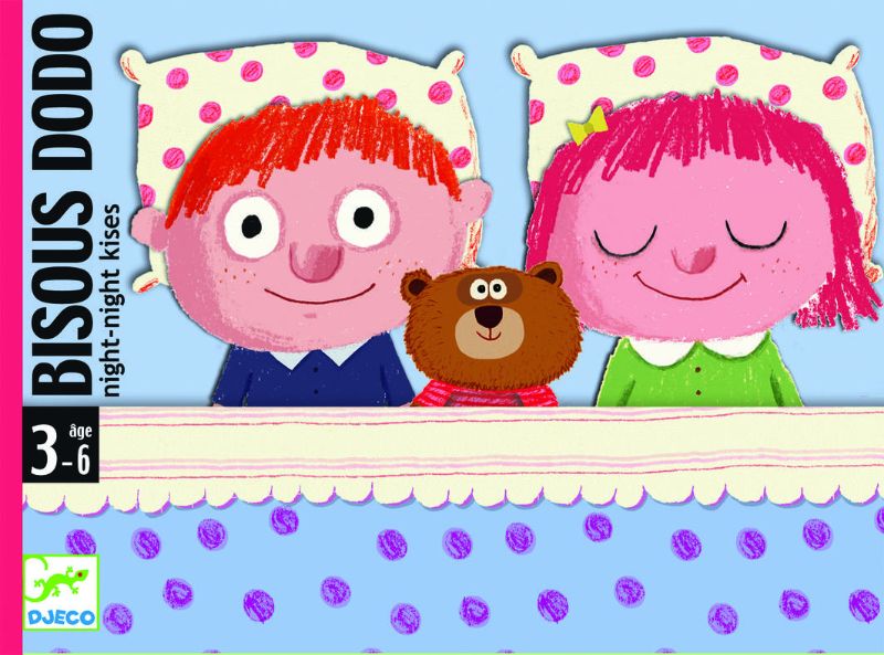 Playing Cards Bisous Dodo: Enchanting illustrated cards for kids, fostering memory and bonding during bedtime adventures.