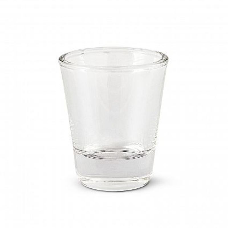 Clear Boston shot glass set of 50, 30ml each, ideal for parties, customizable with laser engraving, handwash recommended.
