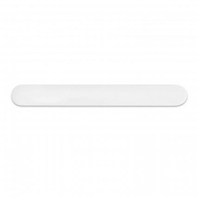 Premium white nail files, set of 50, featuring fine and coarse surfaces for perfect manicures and pedicures.