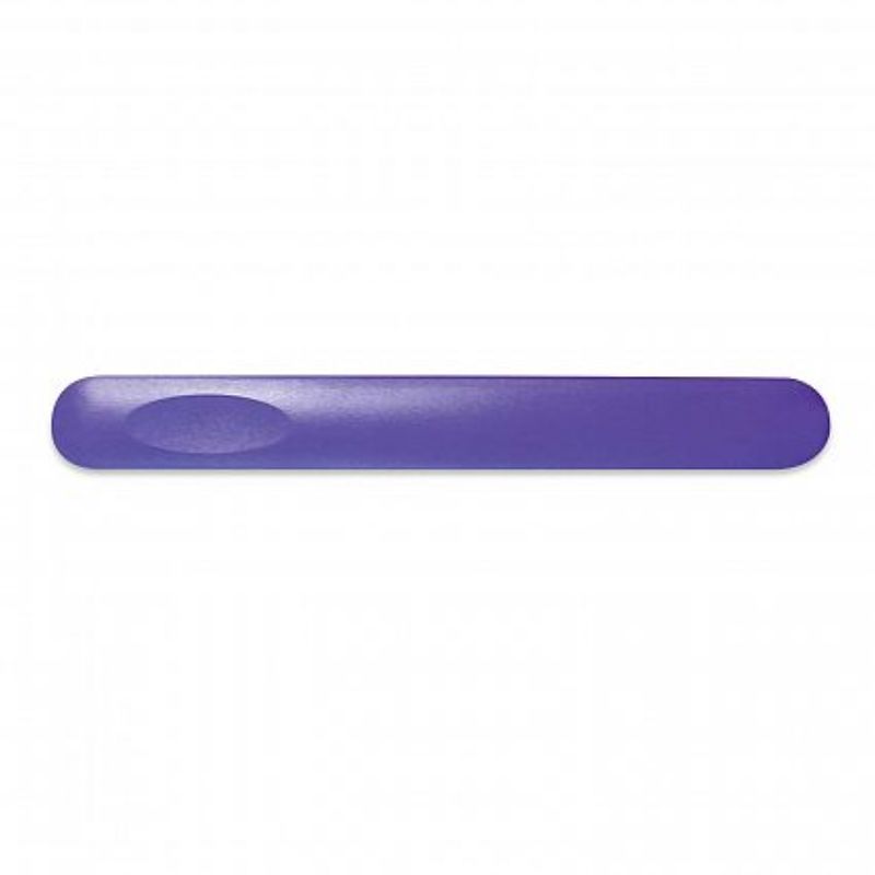 Set of 50 purple nail files with dual surfaces for precise shaping and smoothing, ideal for professional and home use.
