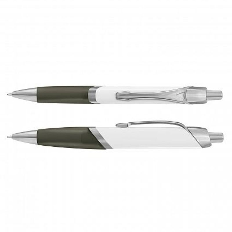 A bulk set of 100 sleek black retractable pens with a comfortable grip, chrome trim, and long-lasting ink for smooth writing.