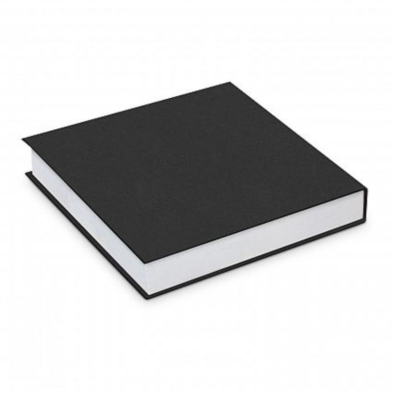 Black Comet Sticky Note Pad set of 30, featuring pocket-size adhesive notes with a protective cardboard cover.