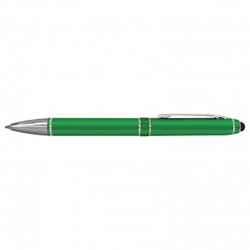 Bright green Antares Stylus Pen set of 30, featuring a twist-action design, chrome accents, and touchscreen stylus tip.