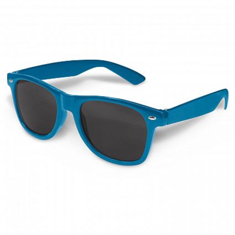 Malibu Premium Dark Blue Sunglasses set of 30, featuring UV protection, durable frames, ideal for summer and promotional events.