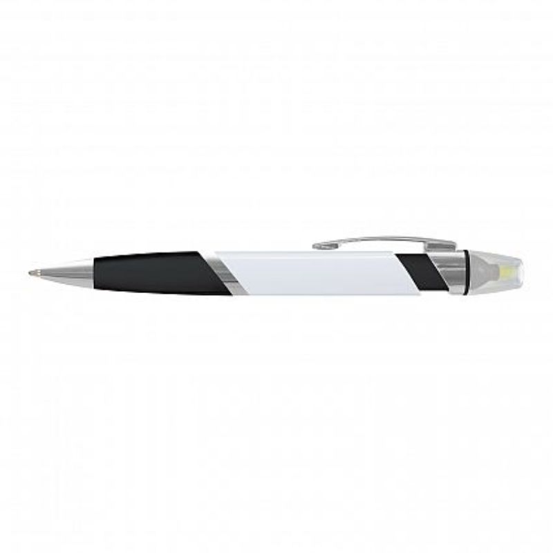Set of 50 Avenger Highlighter Pens featuring retractable design, soft-touch grip, and elegant chrome trim for versatile use.