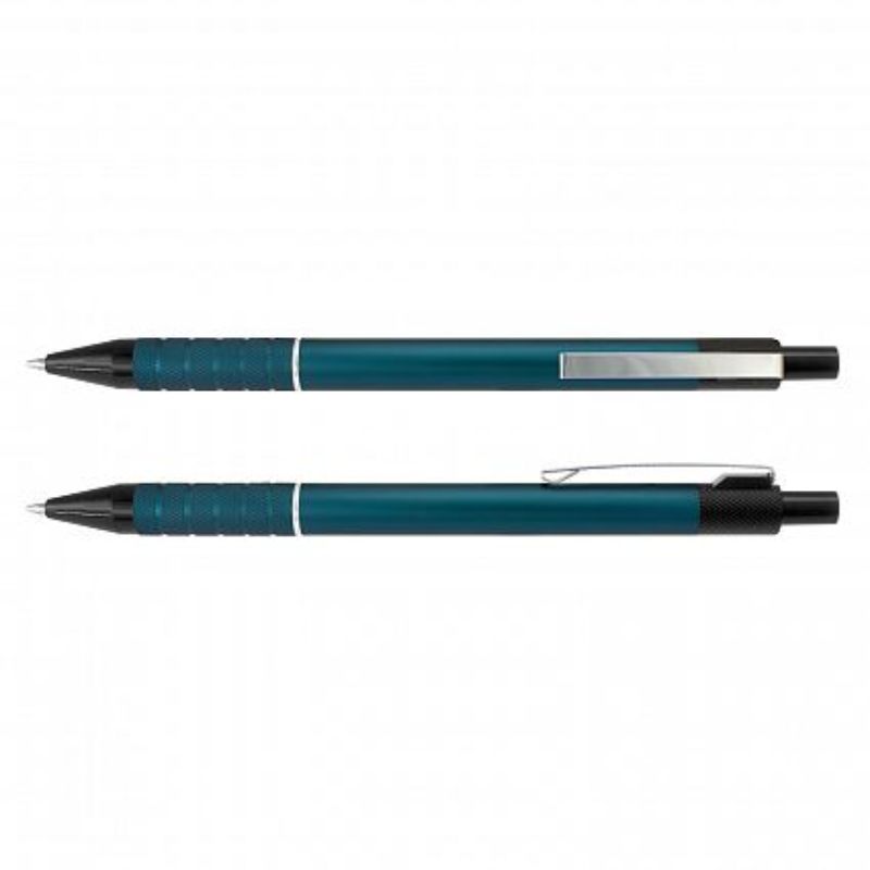 Set of 50 navy Winchester retractable pens with ergonomic grip, sleek design, and impressive 1200 metres of ink.