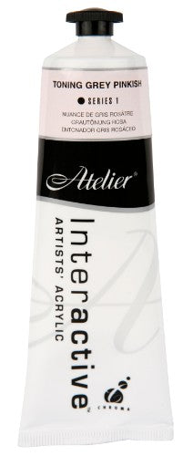 Premium acrylic paint in Toning Grey Pinkish, ideal for versatile blending and layering techniques, perfect for all artists.