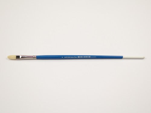 Artist Brush - Das S2003fr #6, durable bristle filbert tip for blending colors, ideal for oil and acrylic painting.