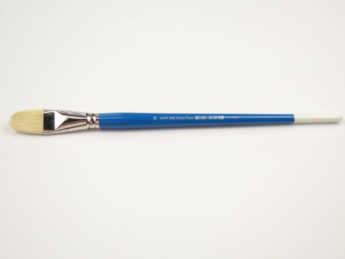 Artist Brush - Das S2003fr Bristle Filbert #12 for smooth blending and precision in acrylics, oils, or watercolors.
