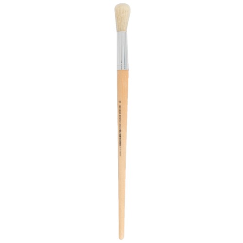 Eterna 582 Brush No.12 with durable bristles for detailed work, ideal for oils, acrylics, and watercolors.