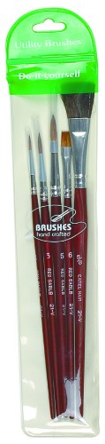 Versatile 21-piece brush set for acrylic, oil, and watercolor painting, perfect for artists of all skill levels.