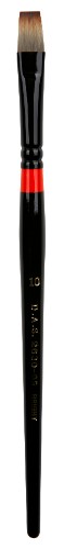 Artist Brush DASS2630 Manglon Bright #10 featuring resilient filaments for versatile use in various painting mediums.