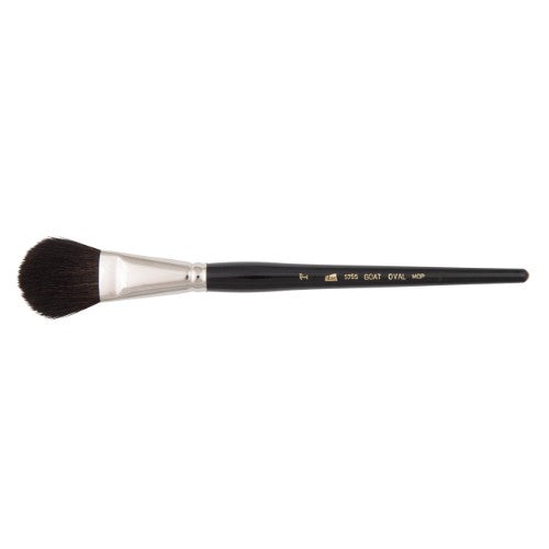 Artist Brush S755 with premium black goat hair, designed for smooth color application and effortless blending.