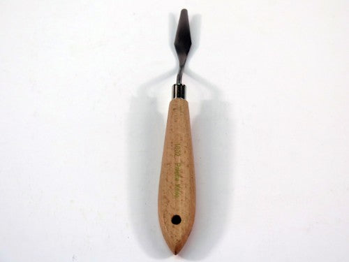 Economy Palette Knife #1002: versatile, durable tool for mixing and applying paint, suitable for artists of all skill levels.
