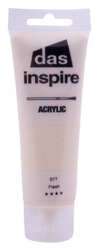 75ml tube of Phoenix Acrylic flesh paint, ideal for realistic skin tones in artworks and versatile for various surfaces.