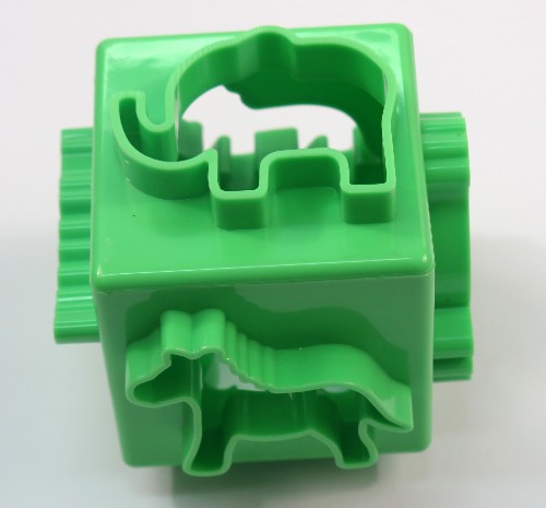 Fun jungle animal cookie cutters including an elephant, lion, and zebra for creative baking with kids and adults.