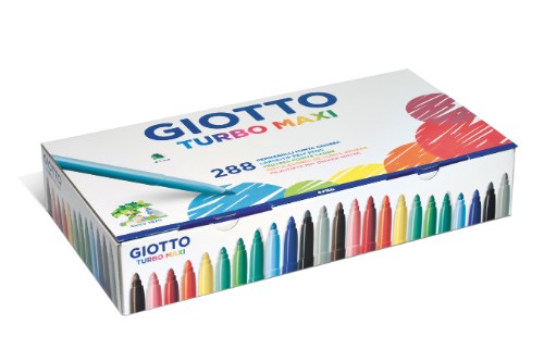 Felt Pens - Giotto Turbo Maxi Felts Pack 288's