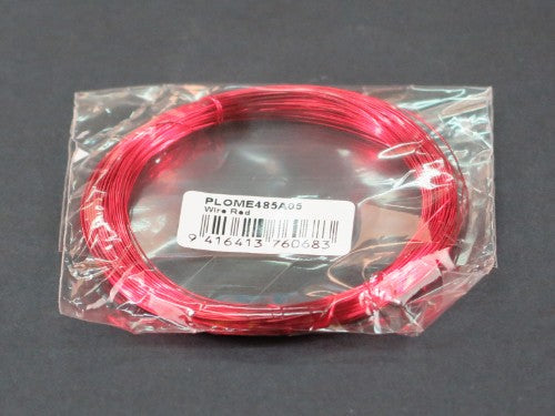 Durable 0.32mm thick red copper wire, 20m long, ideal for DIY crafts, jewelry making, and electrical work.