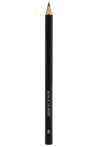 Daler Rowney 874 Black Beauty Pencil with thick lead for smooth application, ideal for sketching and precise line work.