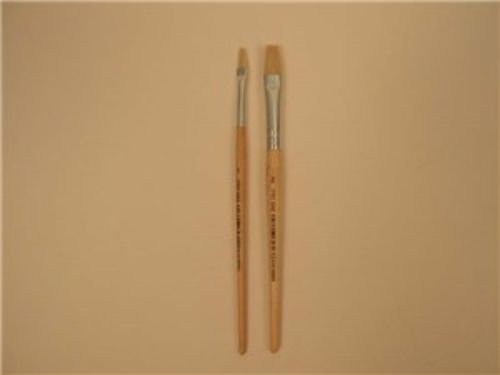 DAS 1701 Flat Bristle #1 paintbrush with premium bristles for precise application in watercolors and acrylics.