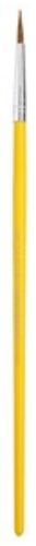 Maries 252 Brush No.4 with short natural hair bristles, perfect for kids' art, offering precision for painting projects.
