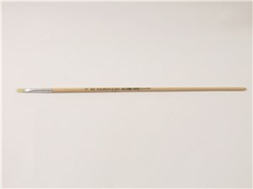 Alt text: Squirrel S642 Brush No.2, a premium pure bristle paintbrush for versatile painting techniques in acrylics, oils, and watercolors.