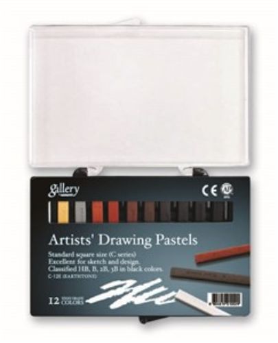 Premium earth-tone pastels for artists, perfect for landscapes, portraits, and vibrant color application.