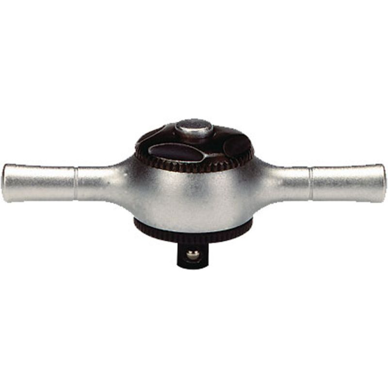 Compact 1/4in palm ratchet with 45 teeth for precise adjustments in tight spaces, lightweight and reversible for efficiency.