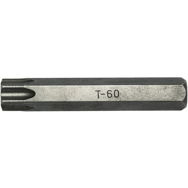 Durable 12mm Teng Hex Drive Tx60 Cr-V Bit, 75mm long, ideal for automotive and home repairs, with free NZ shipping.