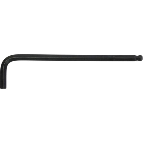 Teng Ball-End Hex Key 1/4in Cr-V, durable chrome vanadium, black finish, 30-degree angle for hard-to-reach fasteners.
