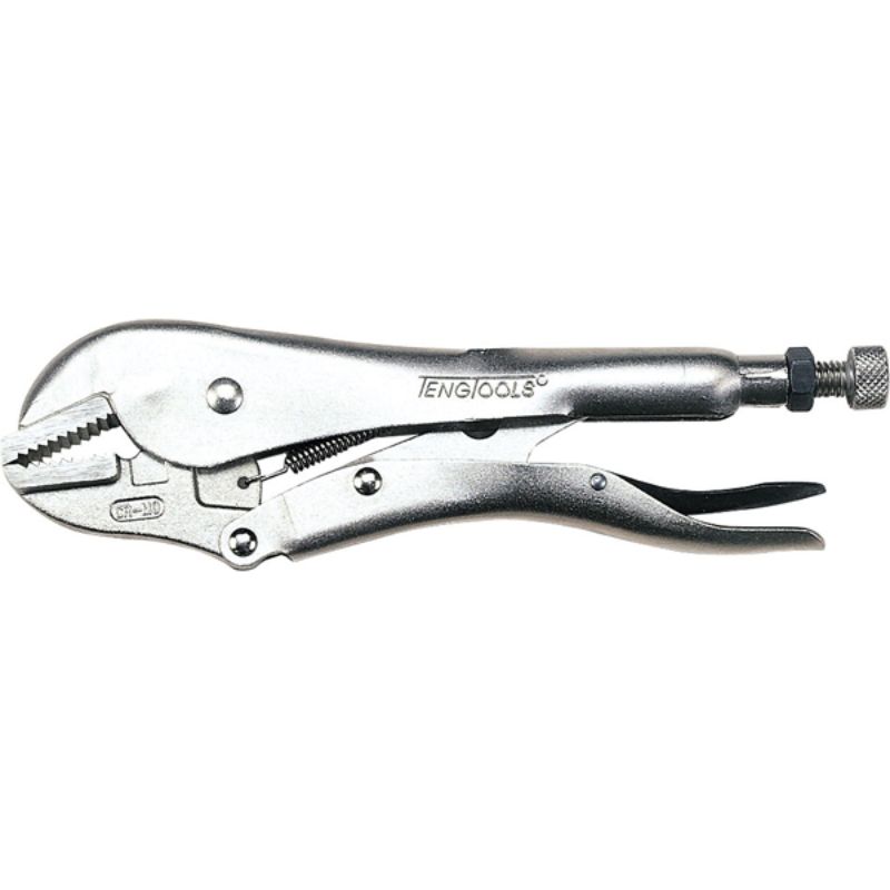 12-inch Teng Power Grip Plier with flat jaw, self-locking feature, and easy-release lever for enhanced gripping and versatility.