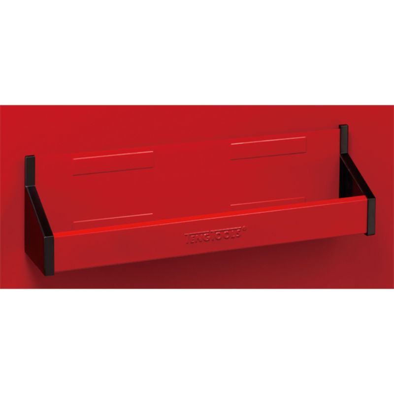 Teng Steel Magnetic Tool Tray 460mm with rubber-protected magnets, designed for organized tool storage in workshops.