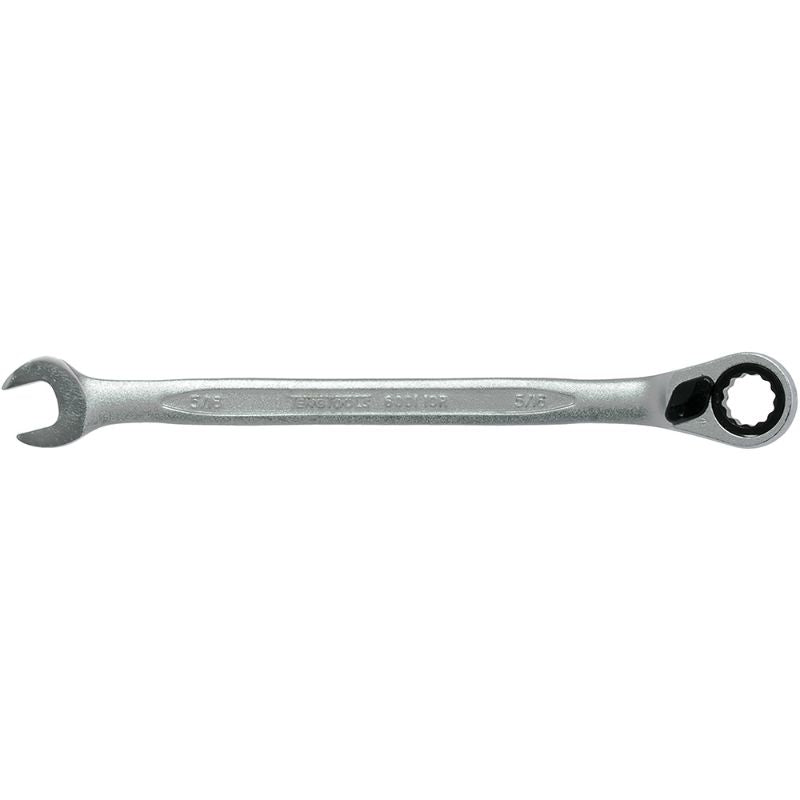 Teng Reversible Ratchet Spanner 5/16in with 12-point heads, 72 teeth, and flip reverse action for precision in tight spaces.